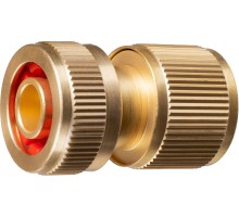 GRINDA BC-12A, 1/2″, с автостопом, из латуни, для шланга, быстросъемный соединитель, PROLine (8-426129)