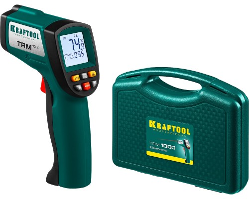 KRAFTOOL TRM-1000, -30° +950°С, пирометр инфракрасный (45703-950)