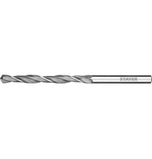 STAYER HSS-R, 4.5 х 80 мм, быстрорежущая сталь P6M5, сверло по металлу, Professional (29602-4.5)