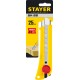 STAYER SK-25, 25 мм, нож с винтовым фиксатором, Professional (09173)