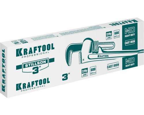 KRAFTOOL STILLSON, 3″, 600 мм, трубный разводной ключ (2727-60)