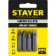 STAYER Hercules, 36 мм, 4 шт, биты для ударной отвертки, Professional (25667-S4)