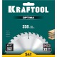 KRAFTOOL Optima, 350 х 30 мм, 54Т, пильный диск по дереву (36951-350-30)