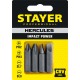 STAYER Hercules, 36 мм, 4 шт, биты для ударной отвертки, Professional (25667-S4)