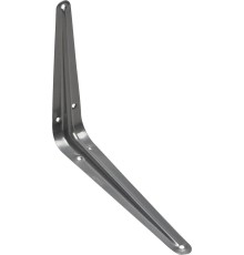 STAYER 200 х 150 мм, серый, уголок-кронштейн (37403-2)