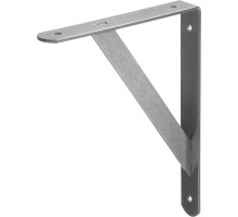 STAYER 250 х 200 х 30 х 4 мм, оцинкованный, усиленный уголок-кронштейн (37421-5)