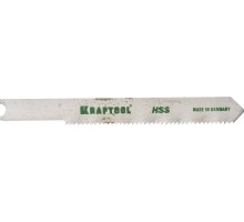 KRAFTOOL T218A, EU-хвост., по металлу HSS, фигурныйрез,шаг 1.2 мм, 50 мм, 2 шт, полотна для лобзика (159553-1.2)