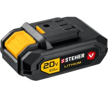 STEHER V1, 20 В, 2.0 А·ч, аккумуляторная батарея (V1-20-2)