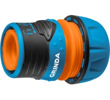 GRINDA TL-12, 1/2″, с запирающим механизмом, пластиковый с TPR, для шланга, быстросъемный соединитель, PROLine (8-426427)