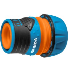 GRINDA TL-12, 1/2″, с запирающим механизмом, пластиковый с TPR, для шланга, быстросъемный соединитель, PROLine (8-426427)