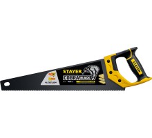 STAYER Cobra Black, 400 мм, универсальная ножовка, Professional (2-15081-40)