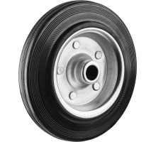 ЗУБР d 200 мм, г/п 185 кг, игольчатый подшипник, резина/металл, колесо, Профессионал (30936-200)