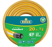 RACO COMFORT, 1/2″, 20 м, 30 атм, трёхслойный, армированный, поливочный шланг (40303-1/2-20)