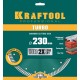 KRAFTOOL Turbo, 230 мм, (22.2 мм, 10 х 2.8 мм), сегментированный алмазный диск (36682-230)