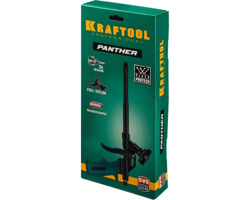 KRAFTOOL Panther, тефлоновый пистолет для монтажной пены (06855_z02)