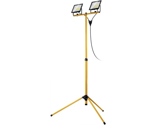 STAYER LED-MAX, 2 х 50 Вт, 6500 К, IP 65, 1.6 м, светодиодные прожекторы на штативе (56925-2-50) STAYER LED-MAX, 2 х 50 Вт, 6500 К, IP 65, 1.6 м, светодиодные прожекторы на штативе (56925-2-50)