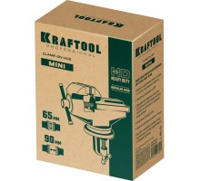 KRAFTOOL Mini, 65 мм, прецизионные тиски на струбцине (32713-75)