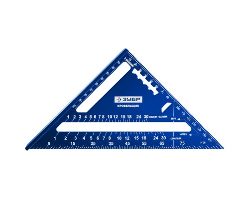ЗУБР Кровельщик, 180 мм, 5-в-1, универсальный кровельный угольник, Профессионал (34391-18)