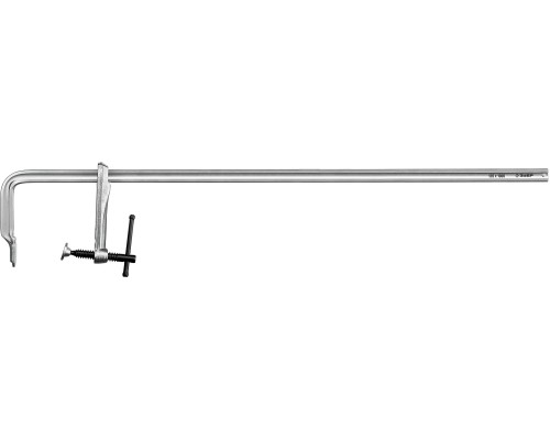 ЗУБР КС-1000/120, F, 1000 х 120 мм, цельнокованая струбцина, Профессионал (32157-120-1000)
