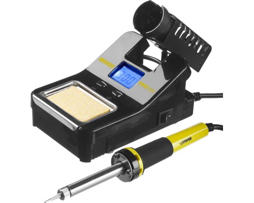 STAYER SP-50, 48 Вт, 160 - 520°C, цифровая паяльная станция, Professional (55370) STAYER SP-50, 48 Вт, 160 - 520°C, цифровая паяльная станция, Professional (55370)