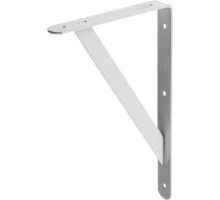 STAYER 300 х 200 х 30 х 4 мм, белый, усиленный уголок-кронштейн (37422-1)