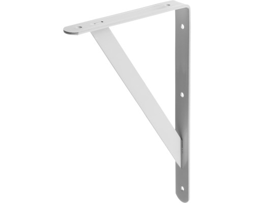 STAYER 300 х 200 х 30 х 4 мм, белый, усиленный уголок-кронштейн (37422-1)