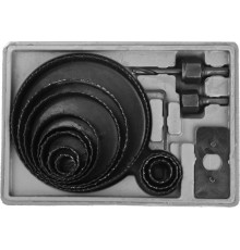 STAYER Maxcut, 12 шт, 19-127 мм, набор кольцевых коронок по дереву (29600-H15)