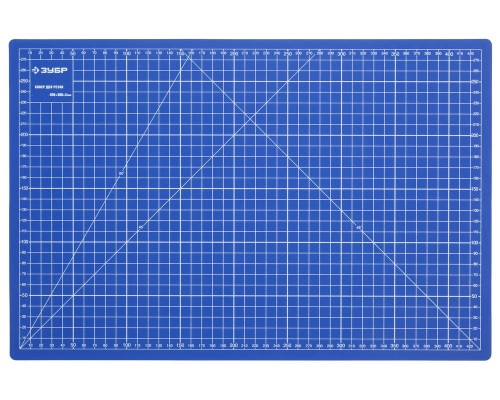 ЗУБР 450 х 300 х 3 мм, непрорезаемый коврик (09902)