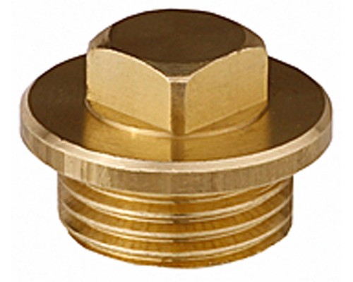 GENERAL FITTINGS 1/2″, с прижимной шайбой, никель, заглушка (51099-1/2)