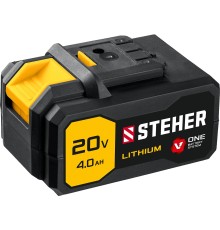 STEHER V1, 20 В, 4.0 А·ч, аккумуляторная батарея (V1-20-4)