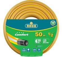 RACO COMFORT, 1/2″, 50 м, 30 атм, трёхслойный, армированный, поливочный шланг (40303-1/2-50)