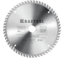 KRAFTOOL Precision, 254 х 30 мм, 60Т, пильный диск по дереву (36952-254-30)