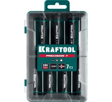 KRAFTOOL Precision 7, 7 предм., Набор отверток (25686)