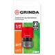 GRINDA GC-12A, 1/2″, с автостопом, для шланга, быстросъемный соединитель (8-426329)