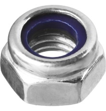 ЗУБР DIN 985, кл. пр. 6, M5, цинк, 5 кг, самостопорящаяся гайка с нейлоновым кольцом (303580-05)