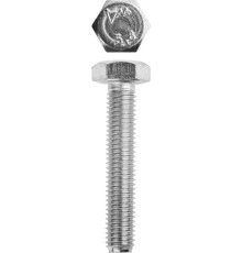 ЗУБР ГОСТ 7798-70, кл. пр. 5.8, M10 х 55 мм, цинк, 5 кг, болт (303080-10-055)