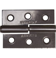 STAYER 65 x 48 x 2.0 мм, разъемная, левая, цвет коричневый, карточная петля (37613-65-3L)