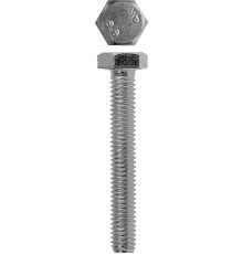 ЗУБР DIN 933, кл. пр. 5.8, M10 х 20 мм, цинк, 6 шт, болт (4-303076-10-020)