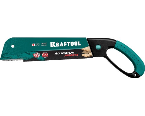 KRAFTOOL Alligator Japan 14, 300 мм, ножовка по дереву (1-15181-30-14)