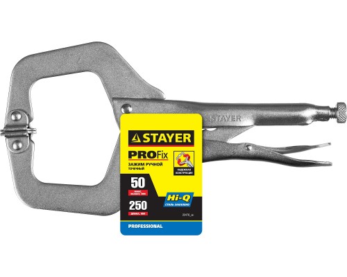 STAYER PRO-Fix 250 мм, зажимные клещи (22476)