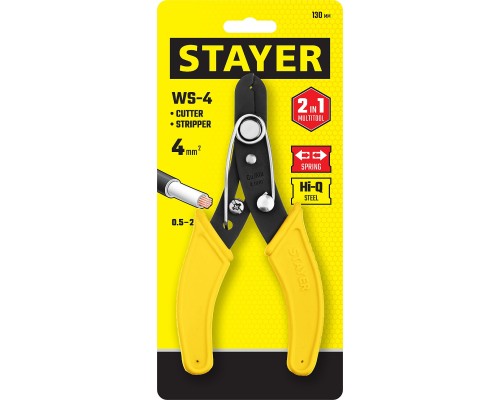 STAYER WS, 0.75 – 2.5 мм2, стриппер для снятия изоляции (23338-13)