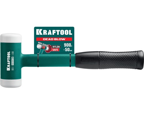 KRAFTOOL Dead Blow 50 мм, 900 г, безынерционный молоток (2078-50)