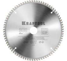 KRAFTOOL Multi Material, 300 х 30 мм, 80Т, пильный диск по алюминию (36953-300-30)