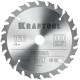 KRAFTOOL Optima, 160 х 20 мм, 24Т, пильный диск по дереву (36951-160-20)