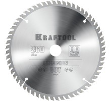 KRAFTOOL Precision, 260 х 30 мм, 60Т, пильный диск по дереву (36952-260-30)