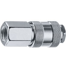 ЗУБР 1/4″F - рапид муфта, переходник, Профессионал (64910-1/4)