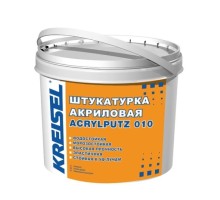 Декоративная штукатурка акриловая Kreisel 010 AKRYLPUTZ "короед" 2мм/3мм группа1 25кг позиция под заказ