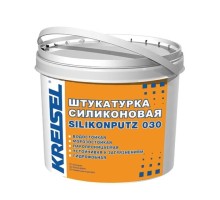 Декоративная штукатурка силиконовая Kreisel 030 SILIKONPUTZ "короед" 2мм/3мм группа1 25кг позиция под заказ