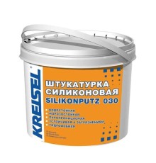 Декоративная штукатурка силиконовая Kreisel 030 SILIKONPUTZ "короед" 2мм/3мм группа1 25кг позиция под заказ