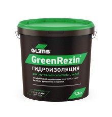 Гидроизоляция Glims GreenResin 1.3кг